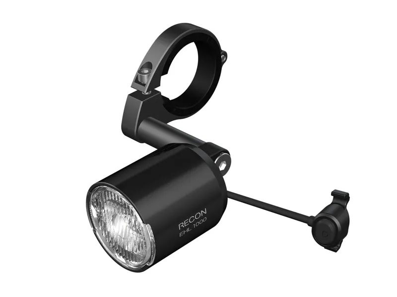 Giant Recon E HL1000 Ebike Front Light in Black